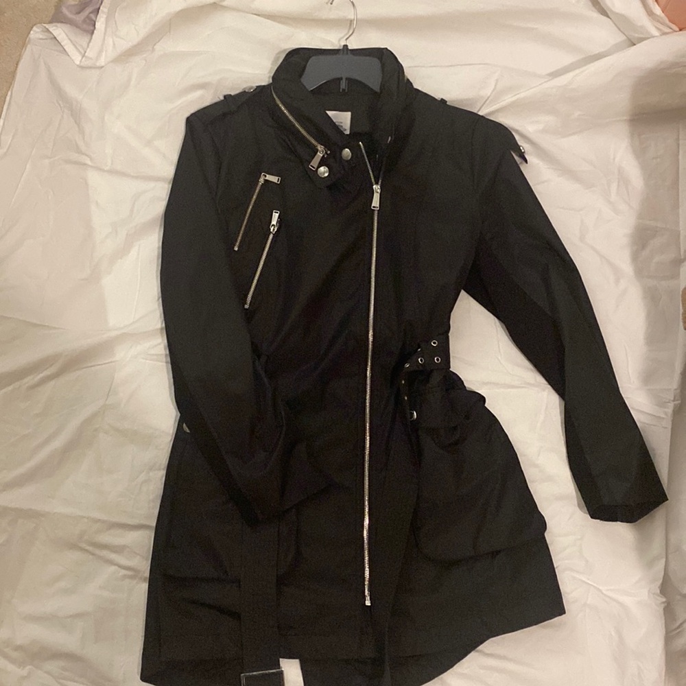 BCBG XL Zip up coat